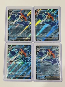 2023 Pokemon TCG Paldea Evolved - Quaquaval ex Double Rare #052/193 Holofoil (4) - Picture 1 of 4