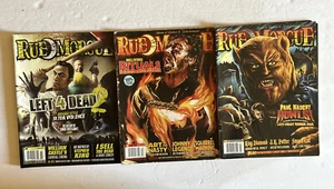 RUE MORGUE MAGAZINE LOT ISSUES 95,96,98 - Picture 1 of 20