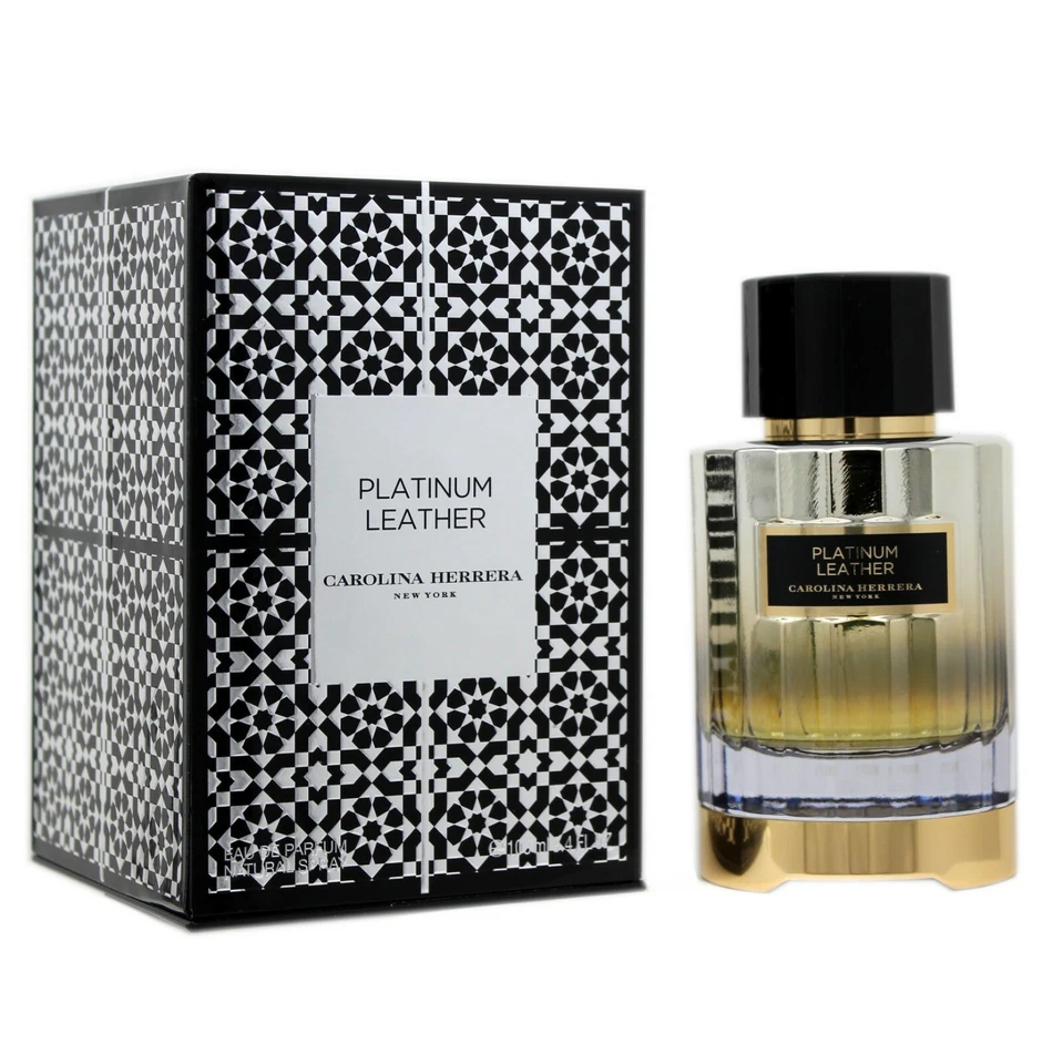 Platinum Leather by Carolina Herrera Eau De Parfum Spray 3.4 Oz Women Cologne