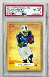 2014 Topps Turkey Red Sammy Watkins PSA 8 RC - Picture 1 of 2