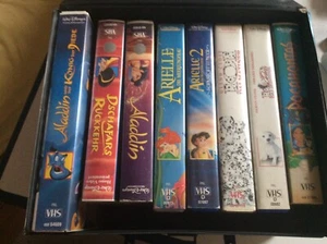 VHS Walt Disney 8 Stück im Koffer - Bild 1 von 8
