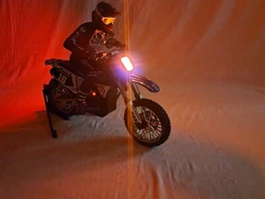 Losi Promoto MX Bike Headlight Kit W/ Carbon Fiber Look. - Picture 1 of 27