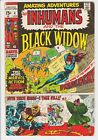 AMAZING ADVENTURES #4 THE INHUMANS AND THE BLACK WIDOW 1971 JACK KIRBY