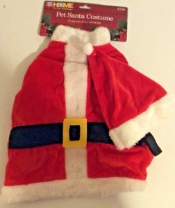 Disfraz y gorra grande para perro de Navidad mascota Santa Navidad Home for the Holidays ¡nuevo!¡! - Imagen 1 de 4