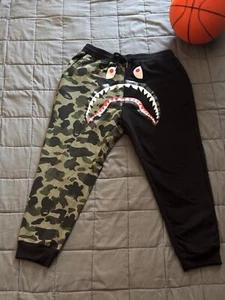 bathing ape camo sweatpants - Picture 1 of 7