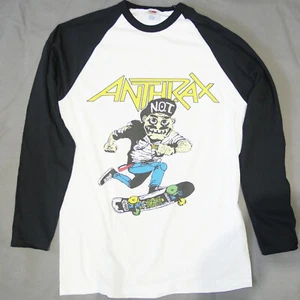 Anthrax Hardcore Rock Metal Langarm Baseball T-Shirt Unisex S-3XL - Bild 1 von 1