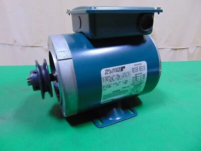Reliance Electric Motor 1/2 HP 1725 RPM 56C C Face - Image 1 of 4