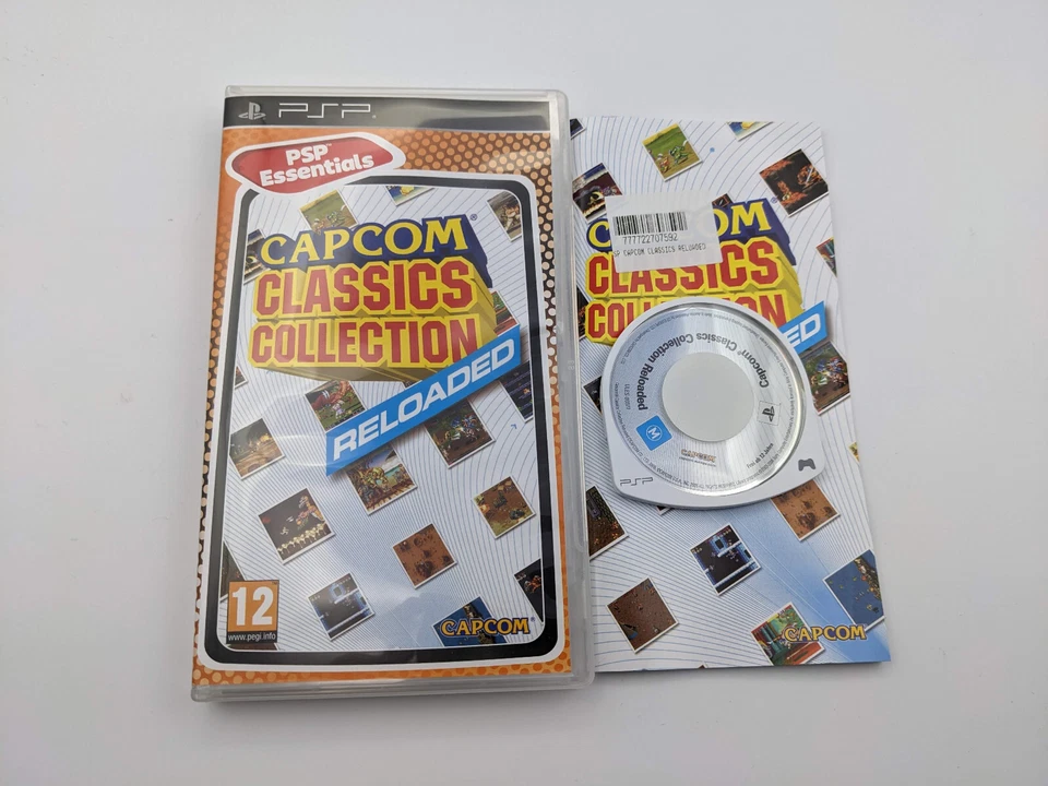 Capcom Classic Collection Reloaded - PSP Game - Playstation Portable - Image 1 of 1