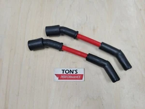 Taylor 10.4mm BUELL 2003-2010 XB9 XB12 Red SPARK PLUG WIRE SET CUSTOM - Picture 1 of 2