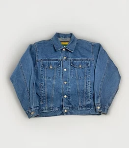 Vintage Eagles Ridge Denim Western, Cowboy, Trucker Jacke Herren Large Blau - Bild 1 von 6