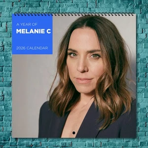 Melanie C 2026 Wall Calendar, 12-Month Celebrity Fan Gift - Picture 1 of 4
