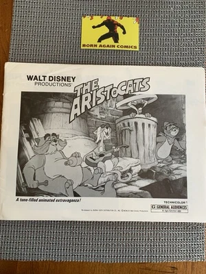 THE ARISTOCATS original DISNEY movie Media pressbook  1970 - Image 1 of 4