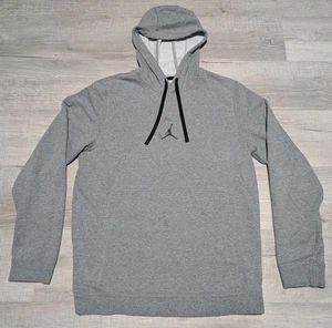 Nike Air Jordan Dri-FIT Sport Crossover Hoodie Gray Mens Size S DA9860-091 - Picture 1 of 7