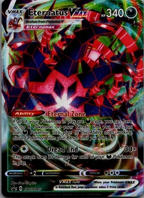 Eternatus VMAX Promo SWSH: Sword & Shield Promo Cards SWSH045 NM - Image 1 of 2