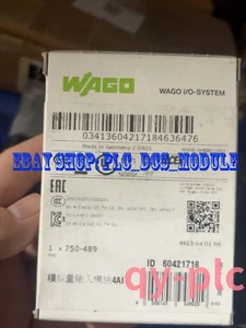 1PC Brand New WAGO 750-489 Logic Controller Module Fast FedEx or DHL - Picture 1 of 1