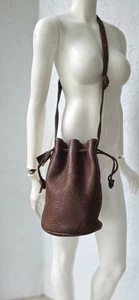 Vintage Coach 4931 Sonoma Leder Umhängetasche Kordelzug Bucket Bag Braun  - Bild 1 von 10