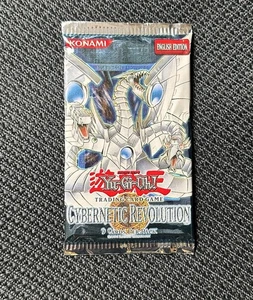 Yugioh Cybernetic Revolution Unlimited Edition Sealed Booster Pack - Picture 1 of 2