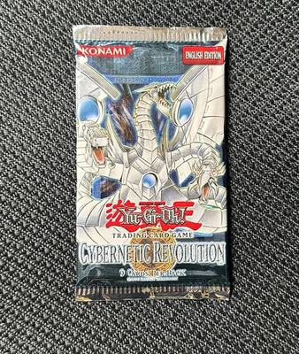 Yugioh Cybernetic Revolution Unlimited Edition Sealed Booster Pack - Image 1 of 2