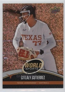 2025 Upper Deck World of Sports Speckled Rainbow Foil Citlaly Gutierrez #213 - Foto 1 di 3