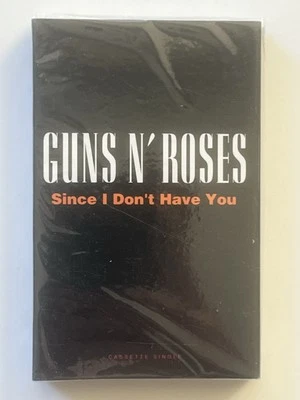 FACTORY SEALED Guns N Roses Since I Don’t Have You Cassette Tape Single 🔥🔥🔥 - Image 1 of 2