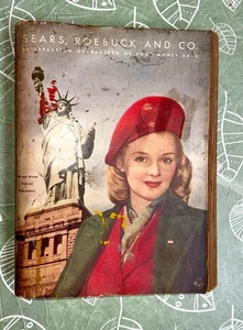 1943-1944 WWII Sears Roebuck & Co Fall and Winter Catalog 1072pgs Philadelphia - Picture 1 of 13