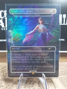 Yuna's Holy Magic - Prismatic Ending Foil Final Fantasy Secret Lair - Picture 1 of 1