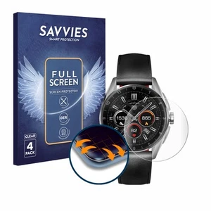 4x Full-Screen Schutz Folie für TAG Heuer Connected Calibre E4 (42 mm) Display - Zdjęcie 1 z 6