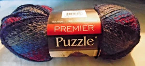 Premier Yarns Puzzle Acryl Garn 328yd 7oz Backgammon 1050-20 Lot 215 Bulky 5 - Bild 1 von 4