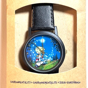 JIMINY CRICKET WATCH- Adults Black Keep The Disney Magic Moving Cast Member NEW! - Picture 1 of 6