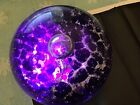 Selkirk Glass Paper Weight TRANQUILITY signed and dated 1980 Vivid Dark Purple