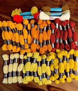 44 Skeins DMC Laine Wool Persian Yarn Floss - Picture 1 of 8