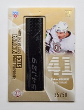2013-14 KHL Gold Collection Stick Dinamo Riga #STI-024 Raitis Ivanans 35/50