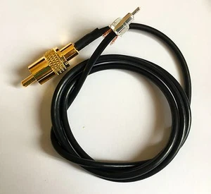 TMP-K01X-A1 to RCA Connector 50cm Pigtail RG174 Cable - Picture 1 of 1