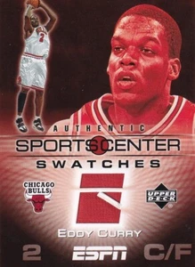 OBERDECK 2005-06 ESPN EDDY CURRY #SCS-EC SPORTSCENTER RELIKTKARTE - Bild 1 von 2