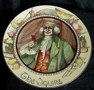 Vintage ROYAL DOULTON Sammelteller THE SQUIRE England EUC - Bild 1 von 6