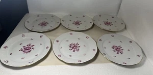 RASPBERRY by Herend Dinner Plate 10" USED made in Hungary SET OF 6 - Picture 1 of 11