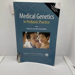Medical Genetics in Pediatric Practice Book/ Tear In Book Goes Until Page 9 - Picture 1 of 5