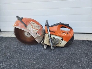 Sierra de corte Stihl TS-410 a gas Cutquik hormigón, hierro, acero 12" - Imagen 1 de 12