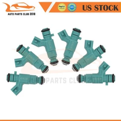 6 piezas inyectores de combustible para Dodge Intrepid Stratus Chrysler Concorde 2001-2003 2,7 L Foto 1 de 4