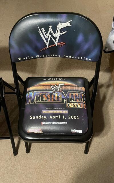 WWE Wrestlemania 39 Chair Roman Reigns Cody Rhodes Ringside Chair Night 2