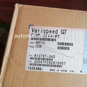 CIMR-G7A40P7 YASKAWA G7 0.75KW 380V inverter brand new - Picture 1 of 3