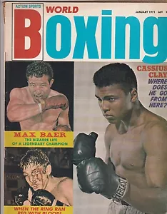 MUHAMMAD ALI AUF DEM COVER VON 3 70ER JAHREN WELTBOXMAGAZINEN - Bild 1 von 6