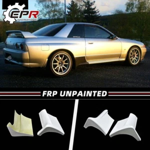 FRP Fiber Side Skirt Spat Add On Extension For Nissan Skyline R32 GTR EB Style - Bild 1 von 7