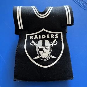 Oakland Raiders Bottle Jersey Holder NFL Football Koozie Cooler 1 Only - Picture 1 of 8