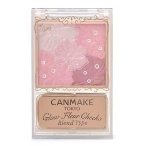 Canmake Glow Fleur Cheeks Blend Type Blush Palette B03 Lavender Dream - Picture 1 of 2