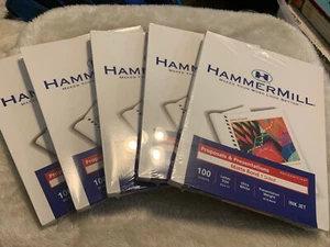 5 Packs of Hammermill Matte Bond 1 Sided Ink Jet Printer Paper - Picture 1 of 2