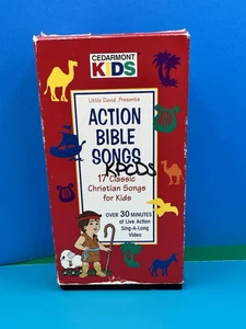 Tested VHS Tape, Action Bible Songs 17 Christian Songs for Kids ©1995 - Imagen 1 de 5
