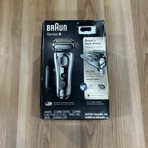 Braun Series 9 Mens Electric Shaver 9290CC w/Advanced Clean and Charge Station - Picture 1 of 7