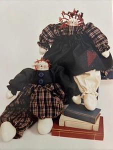 TOGETHER FOREVER 12" Raggedy Doll Pattern By Katie’s Homespun Stitches - Bild 1 von 3