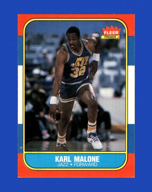 1986-87 Fleer - Karl Malone #68 for sale | eBay